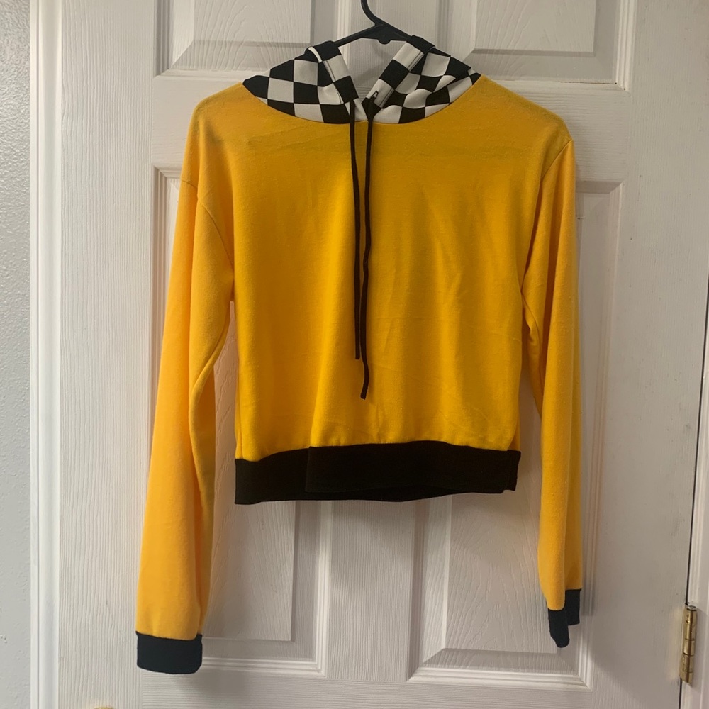 Yellow/Checkered G Mini Top